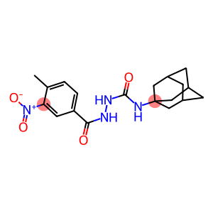 N-(1-adamantyl)-2-{3-nitro-4-methylbenzoyl}hydrazinecarboxamide