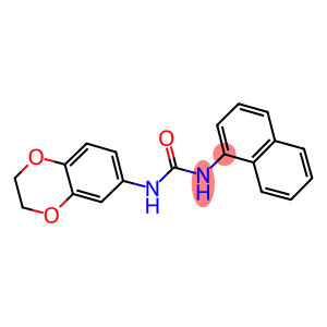 N-(2,3-dihydro-1,4-benzodioxin-6-yl)-N'-(1-naphthyl)urea