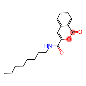 N-octyl-1-oxo-1H-isochromene-3-carboxamide