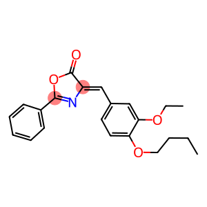 4-(4-butoxy-3-ethoxybenzylidene)-2-phenyl-1,3-oxazol-5(4H)-one