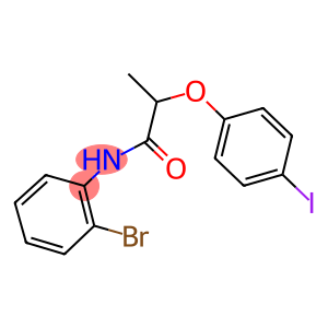 N-(2-bromophenyl)-2-(4-iodophenoxy)propanamide