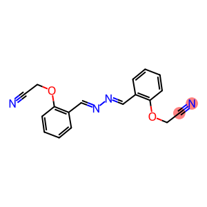 (2-{2-[2-(cyanomethoxy)benzylidene]carbohydrazonoyl}phenoxy)acetonitrile