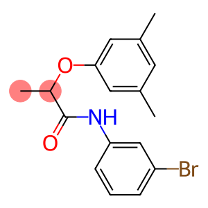 N-(3-bromophenyl)-2-(3,5-dimethylphenoxy)propanamide