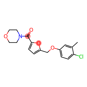 4-chloro-3-methylphenyl [5-(4-morpholinylcarbonyl)-2-furyl]methyl ether