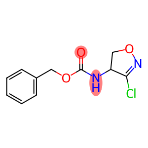 Carbamic acid, (3-chloro-4,5-dihydro-4-isoxazolyl)-, phenylmethyl ester (9CI)