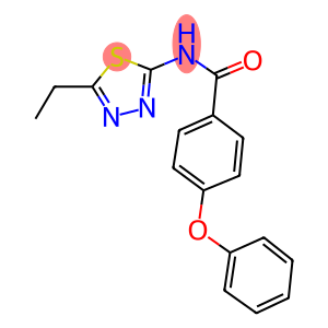 N-(5-ethyl-1,3,4-thiadiazol-2-yl)-4-phenoxybenzamide