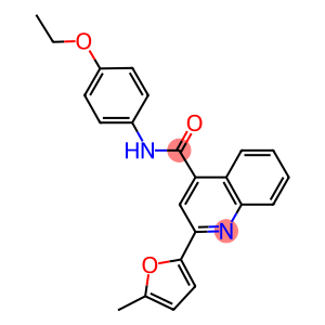 N-(4-ethoxyphenyl)-2-(5-methyl-2-furyl)-4-quinolinecarboxamide