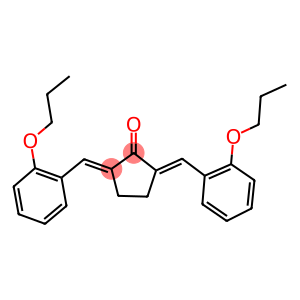 2,5-bis(2-propoxybenzylidene)cyclopentanone