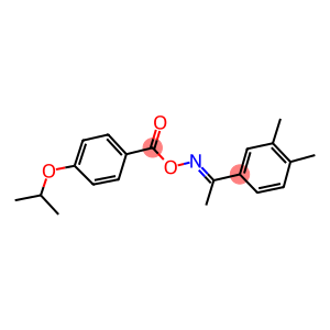 1-(3,4-dimethylphenyl)ethanone O-(4-isopropoxybenzoyl)oxime