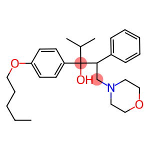 4-methyl-1-(4-morpholinyl)-3-[4-(pentyloxy)phenyl]-2-phenyl-3-pentanol