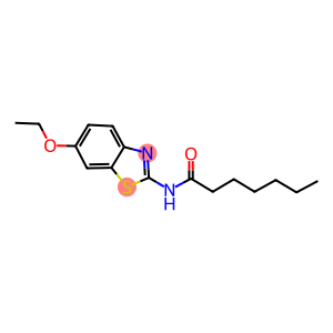 N-(6-ethoxy-1,3-benzothiazol-2-yl)heptanamide