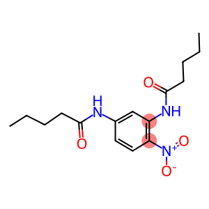 N-[2-nitro-5-(pentanoylamino)phenyl]pentanamide