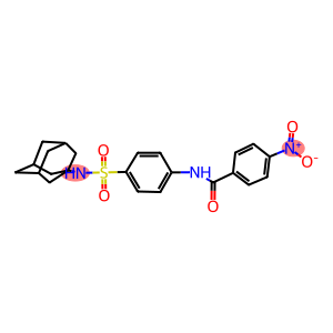 N-{4-[(1-adamantylamino)sulfonyl]phenyl}-4-nitrobenzamide