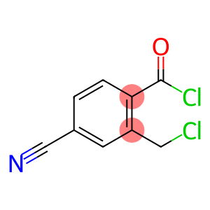 Benzoyl chloride, 2-(chloromethyl)-4-cyano- (9CI)