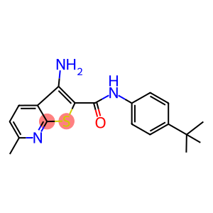 3-amino-N-(4-tert-butylphenyl)-6-methylthieno[2,3-b]pyridine-2-carboxamide