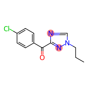 (4-chlorophenyl)(1-propyl-1H-1,2,4-triazol-3-yl)methanone