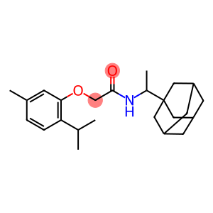 N-[1-(1-adamantyl)ethyl]-2-(2-isopropyl-5-methylphenoxy)acetamide