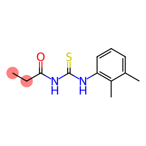 Propanamide, N-[[(2,3-dimethylphenyl)amino]thioxomethyl]-