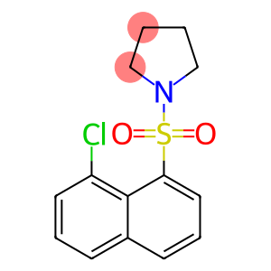 1-(8-氯-萘-1-磺酰基)-吡咯烷
