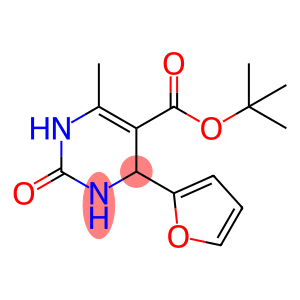 5-Pyrimidinecarboxylicacid,4-(2-furanyl)-1,2,3,4-tetrahydro-6-methyl-2-oxo-,1,1-dimethylethylester(9CI)