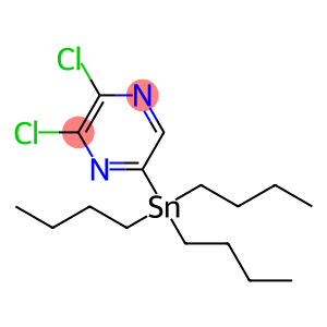 Pyrazine, 2,3-dichloro-5-(tributylstannyl)-