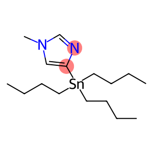 N-methyl-4 - (tributyltin base) imidazole