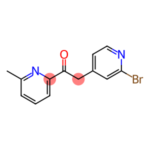 2-(2-BROMOPYRIDIN-4-YL)-1-(6-METHYLPYRIDIN-2-YL)ETHANONE