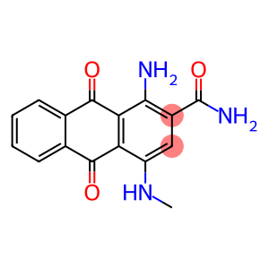 1-amino-9,10-dihydro-4-(methylamino)-9,10-dioxoanthracene-2-carboxamide