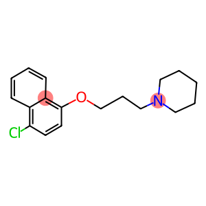 4-chloro-1-naphthyl 3-(1-piperidinyl)propyl ether