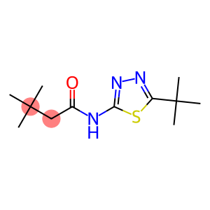 N-(5-tert-butyl-1,3,4-thiadiazol-2-yl)-3,3-dimethylbutanamide