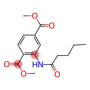 dimethyl 2-(pentanoylamino)terephthalate