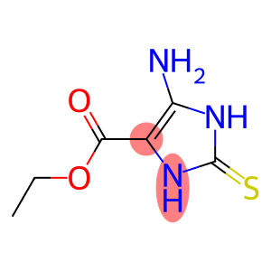 1H-Imidazole-4-carboxylicacid,5-amino-2,3-dihydro-2-thioxo-,ethylester