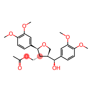 [(2S,3R,4S)-2-(3,4-dimethoxyphenyl)-4-[(S)-(3,4-dimethoxyphenyl)-hydroxymethyl]oxolan-3-yl]methyl acetate