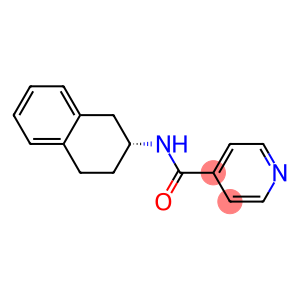 4-Pyridinecarboxamide,N-[(2R)-1,2,3,4-tetrahydro-2-naphthalenyl]-(9CI)