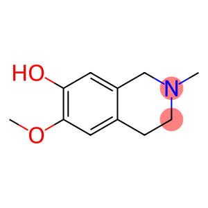 6-甲氧基-2-甲基-1,2,3,4-四氢异喹啉-7-醇