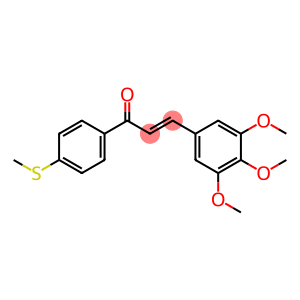 1-[4-(methylsulfanyl)phenyl]-3-(3,4,5-trimethoxyphenyl)-2-propen-1-one