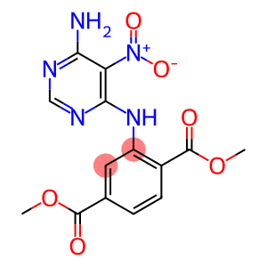 1,4-Benzenedicarboxylic acid, 2-[(6-amino-5-nitro-4-pyrimidinyl)amino]-, 1,4-dimethyl ester