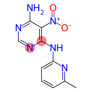 N4-(6-methylpyridin-2-yl)-5-nitropyrimidine-4,6-diamine