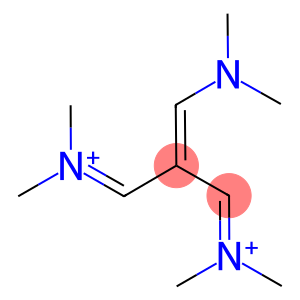 N-{3-(dimethylamino)-2-[(dimethyliminio)methyl]-2-propenylidene}-N-methylmethanaminium