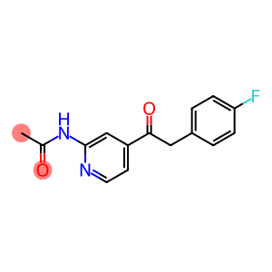 N-{4-[2-(4-氟苯基)-乙酰基]-吡啶-2-基}-乙酰胺