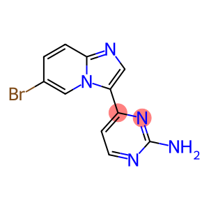 4-(6-Bromoimidazo[1,2-a]pyridin-3-yl)pyrimidin-2-amine