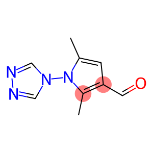 2,5-Dimethyl-1-(4H-1,2,4-triazol-4-yl)-1H-pyrrole-3-carbaldehyde