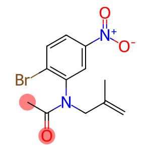 N-(2-bromo-5-nitrophenyl)-N-(2-methylprop-2-enyl)-acetamide