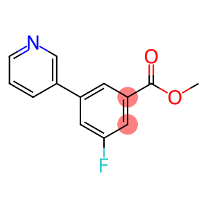 Benzoic acid, 3-fluoro-5-(3-pyridinyl)-, methyl ester