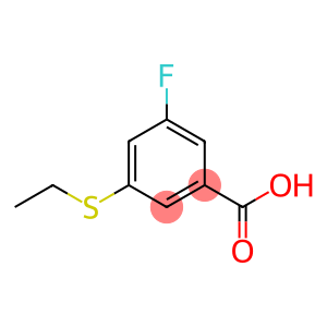 Benzoic acid, 3-(ethylthio)-5-fluoro-