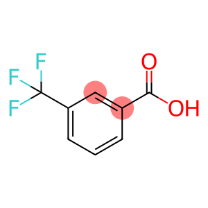 m-Trifluoromethylbenzoic acid,alpha,alpha,alpha-Trifluoro-m-toluic acid