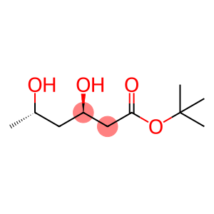 Hexanoic acid, 3,5-dihydroxy-, 1,1-dimethylethyl ester, (3R,5S)-rel-