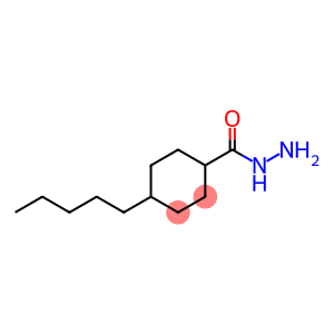 Cyclohexanecarboxylic acid, 4-pentyl-, hydrazide