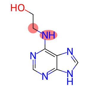 2-[(9H-purin-6-yl)amino]ethan-1-ol