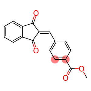 METHYL 4-((1,3-DIOXOINDAN-2-YLIDENE)METHYL)BENZOATE